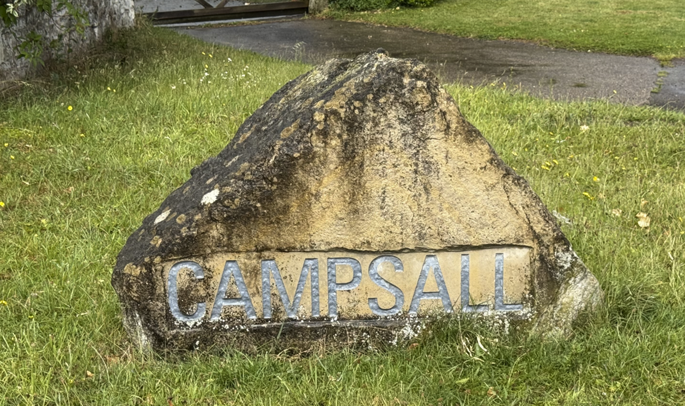 A large rock with text on it

AI-generated content may be incorrect.